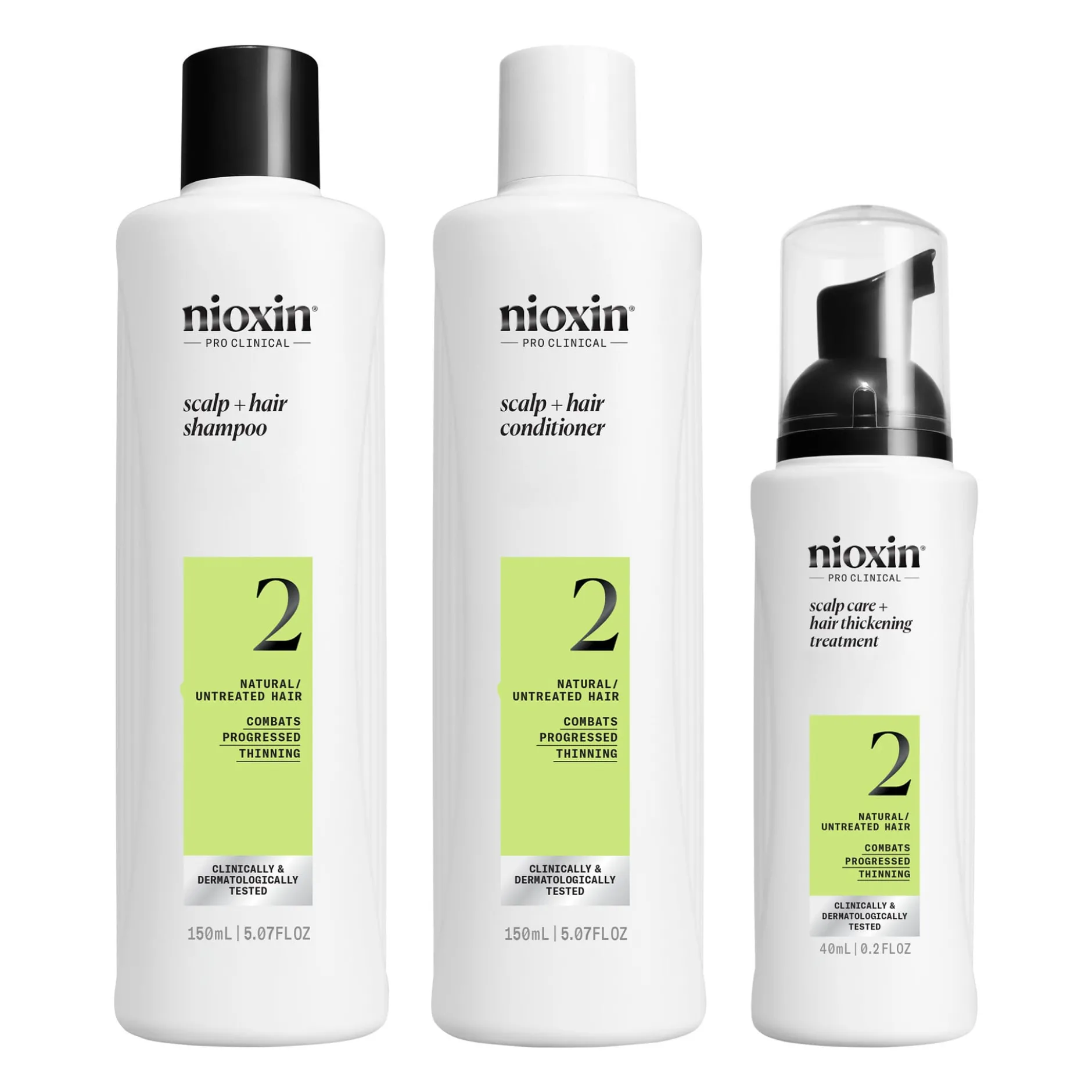 Nioxin System 2 Trial Kit 340 ml