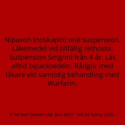 Nipaxon oral lösning 5mg/ml, 100ml