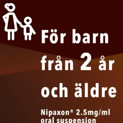 Nipaxon oral suspension 2,5mg/ml, 250ml
