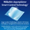 Niquitin Clear 7 mg / 24 timmar Depotplåster Nikotinplåster 7 st