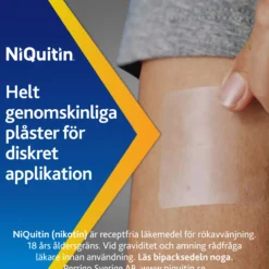 Niquitin Clear 14 mg /24 timmar Depotplåster Nikotinplåster 7 st