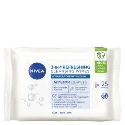 NIVEA Ansiktsservetter Refreshing Cleansing Wipes 25 st