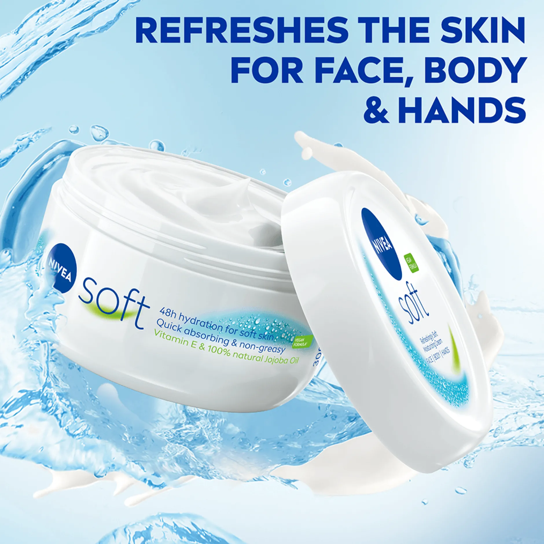 NIVEA Hudkräm Soft 200 ml