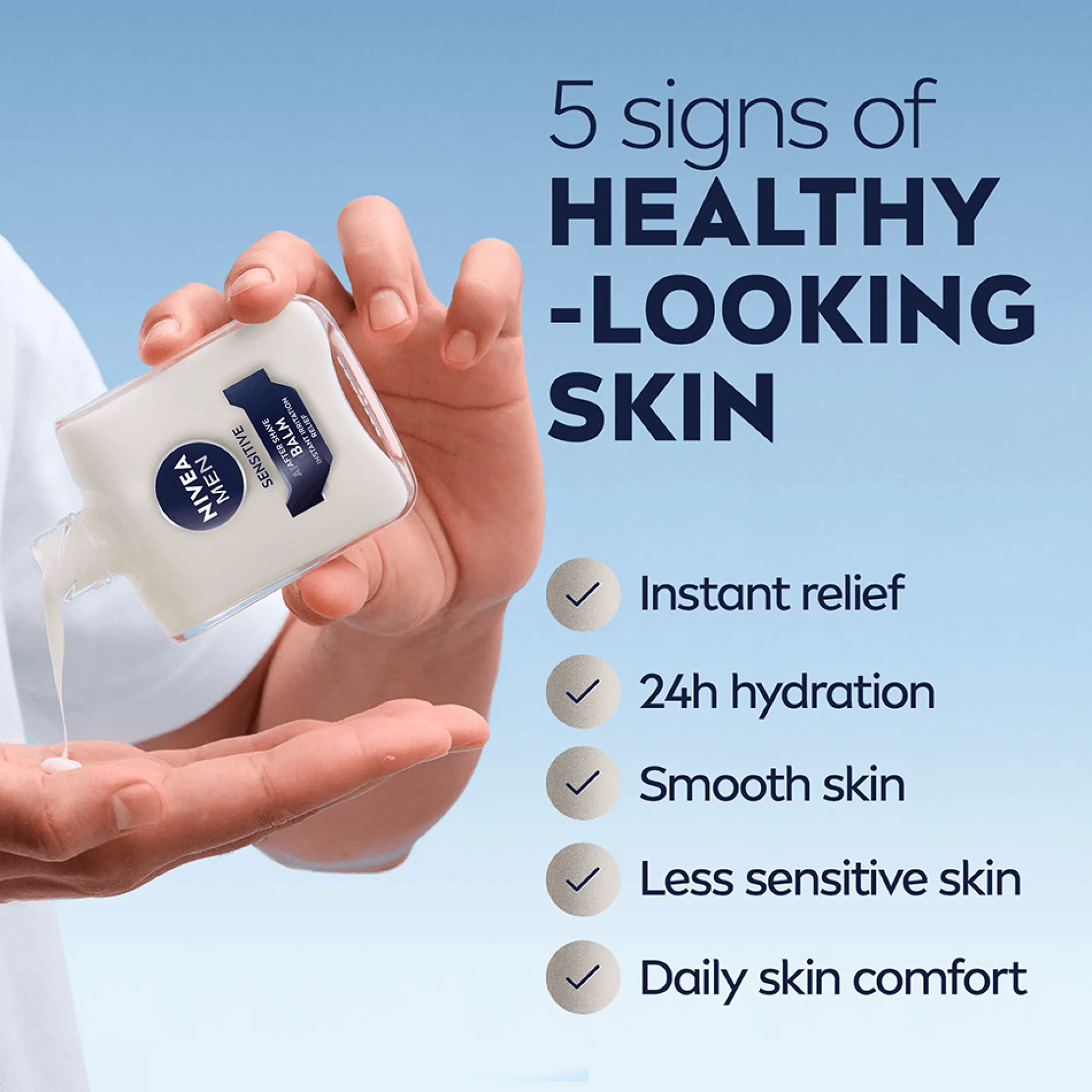 NIVEA MEN After Shave Balm Sensitive 100 ml