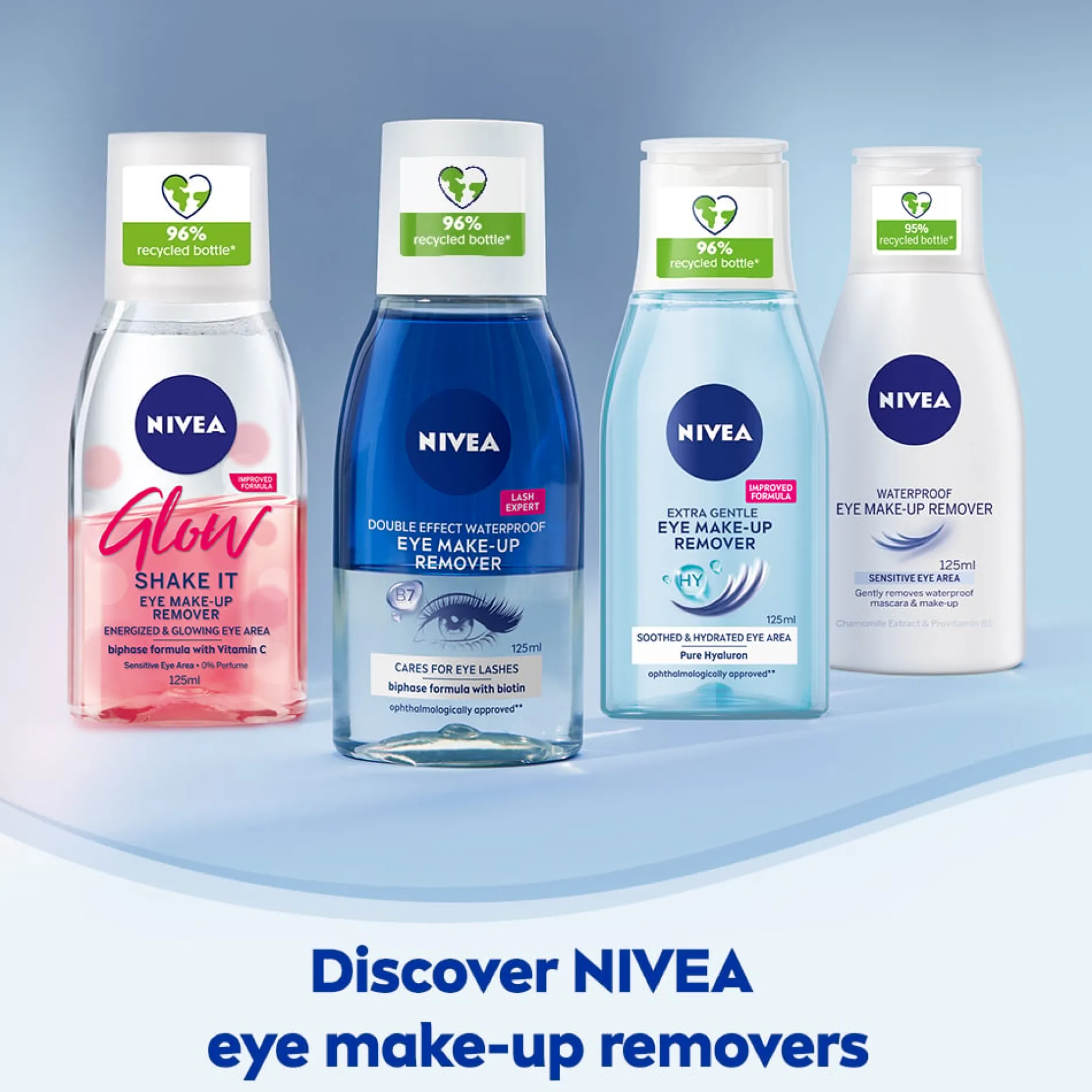 NIVEA Sminkborttagning Ögon Gentle Eye Make-Up Remover 125 ml