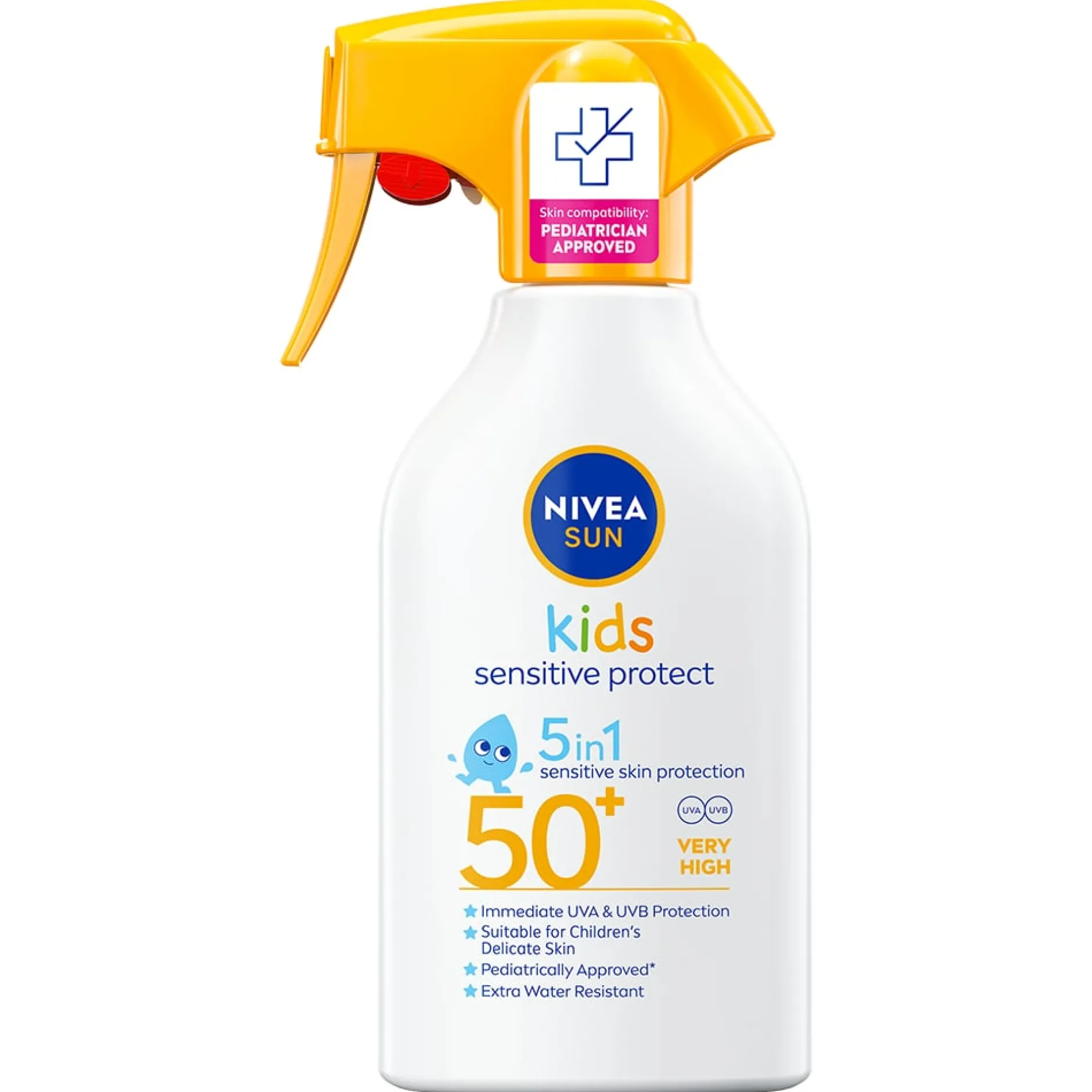 NIVEA SUN Kids Sensitive Protect Sun Trigger Spray SPF 50+ 250 ml