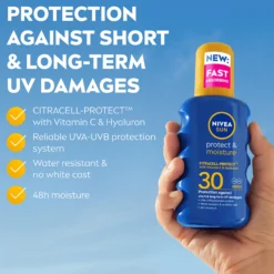 NIVEA SUN Protect & Moisture Sun Spray SPF 30