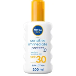 NIVEA SUN Sensitive Immediate Protect SPF30 Soothing Sun Spray 200 ml