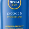 NIVEA SUN Solkräm Protect & Moisture Sun Lotion SPF50+ 200 ml