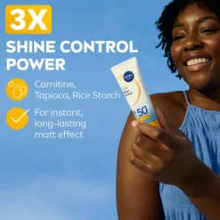 NIVEA SUN UV Face Shine Control Cream SPF 50+ 40 ml