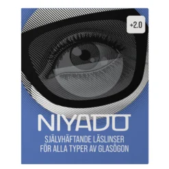 Niyado Självhäftande Linser Med Styrka +2.0