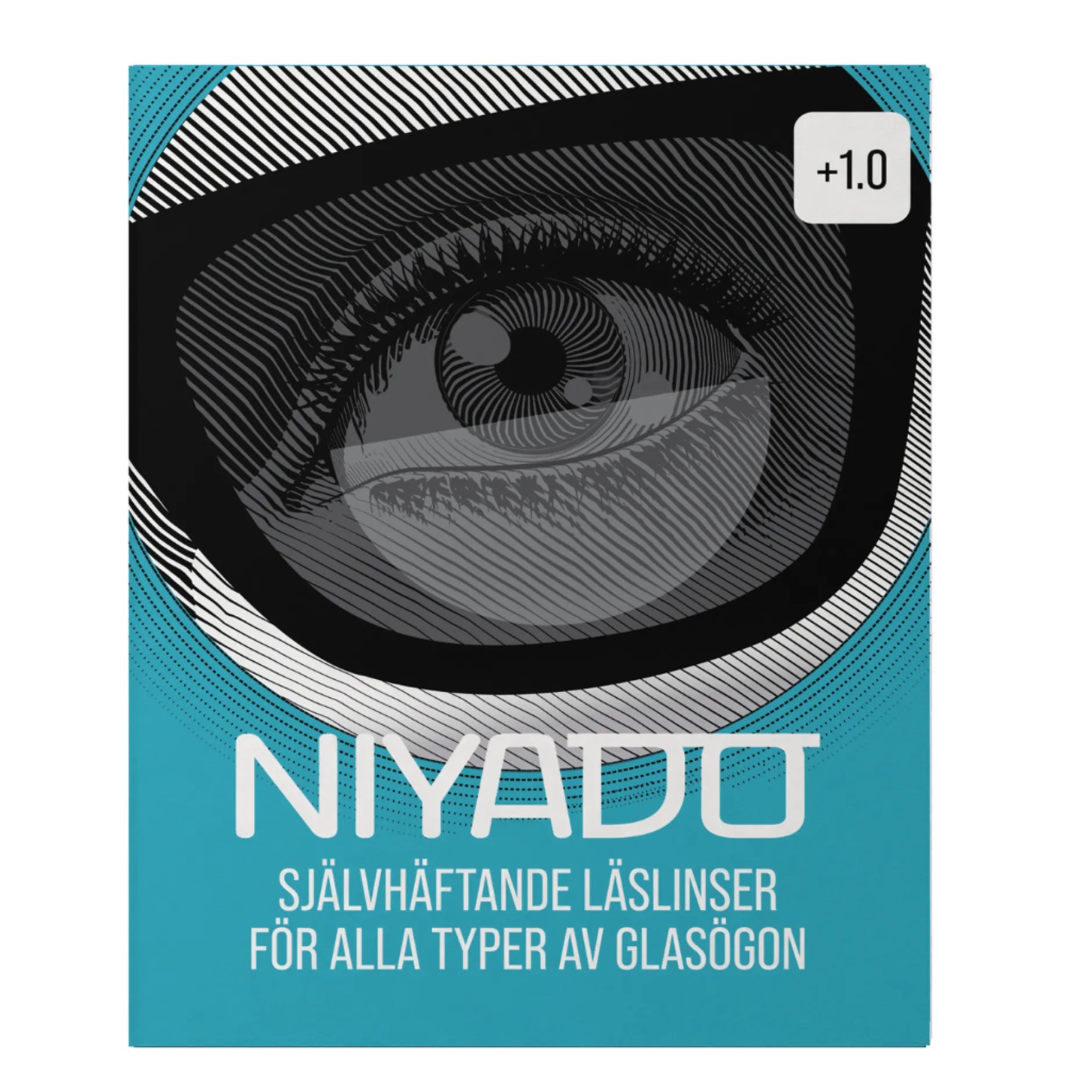 Niyado Självhäftande Linser Med Styrka +1.0