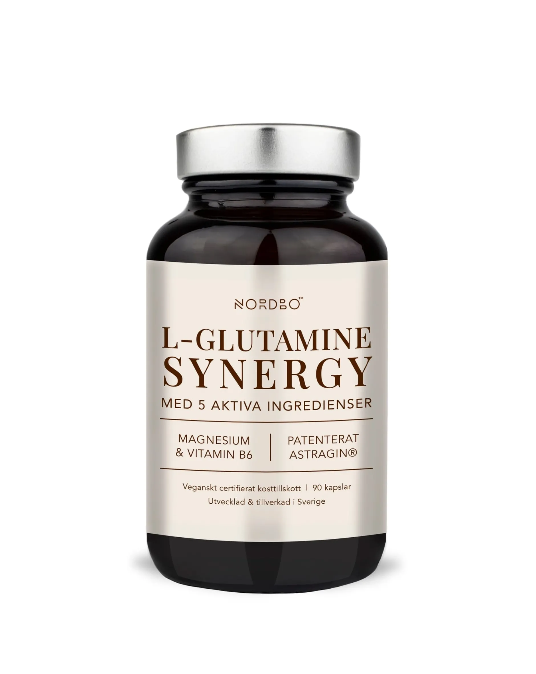 Nordbo L-Glutamine Synergy 90 kapslar