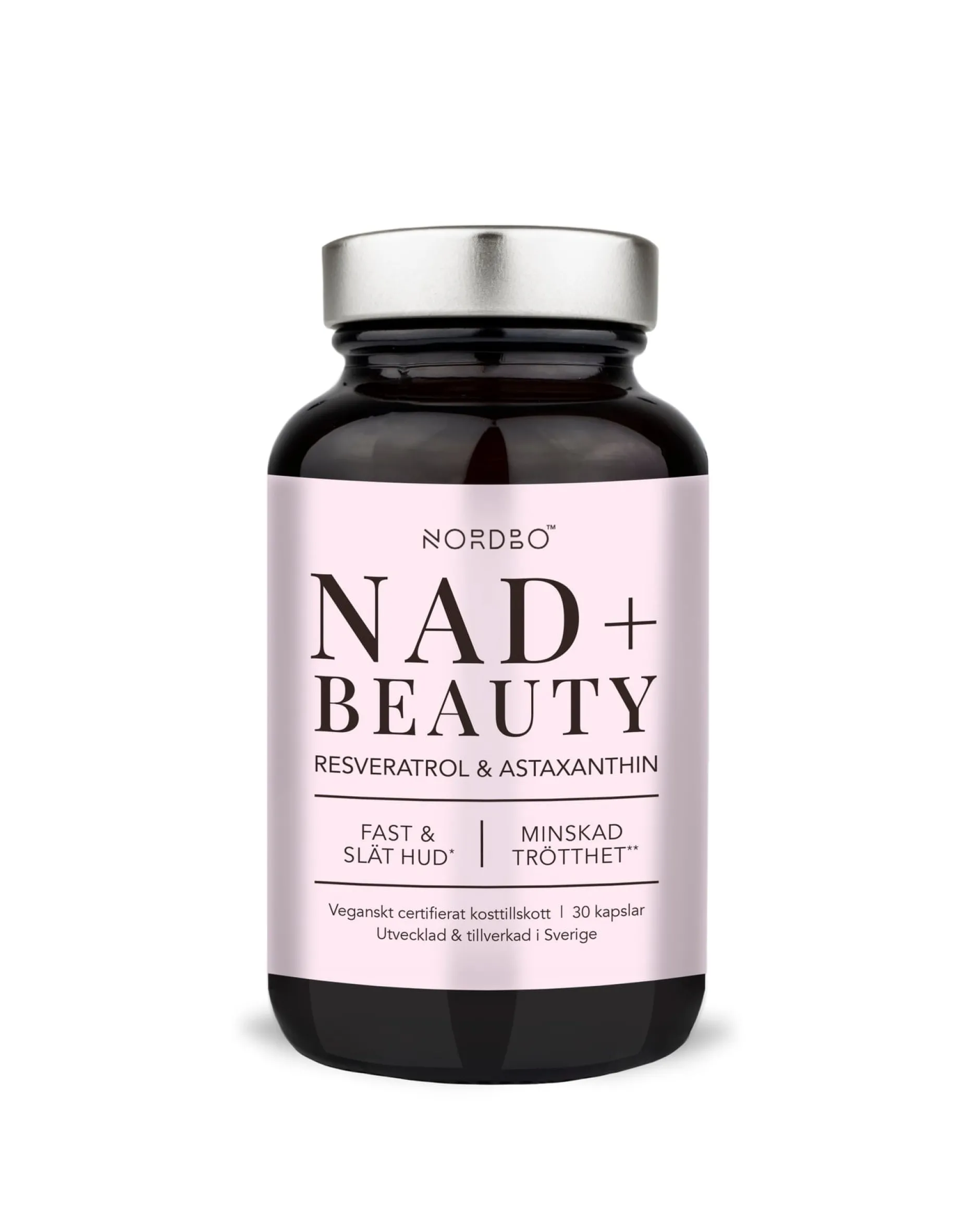 Nordbo NAD+ Beauty 30 kapslar