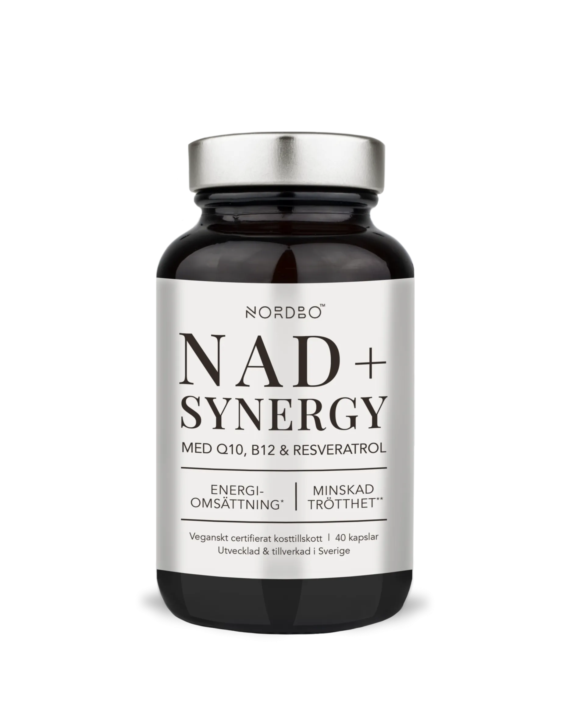 Nordbo NAD+ Synergy 40 kapslar