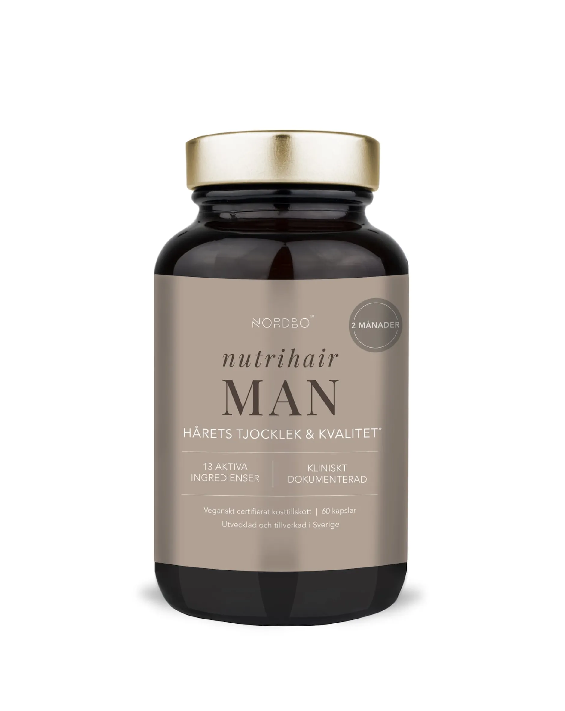 Nordbo Nutrihair Man 60 kapslar