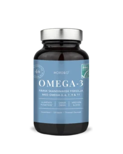 Nordbo Omega-3 120 kapslar