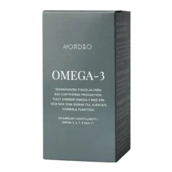 Nordbo Omega-3 120 kapslar