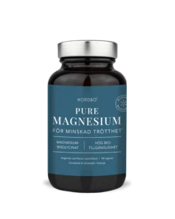 Nordbo Pure Magnesium 100 % Bisglycinat 90 kapslar