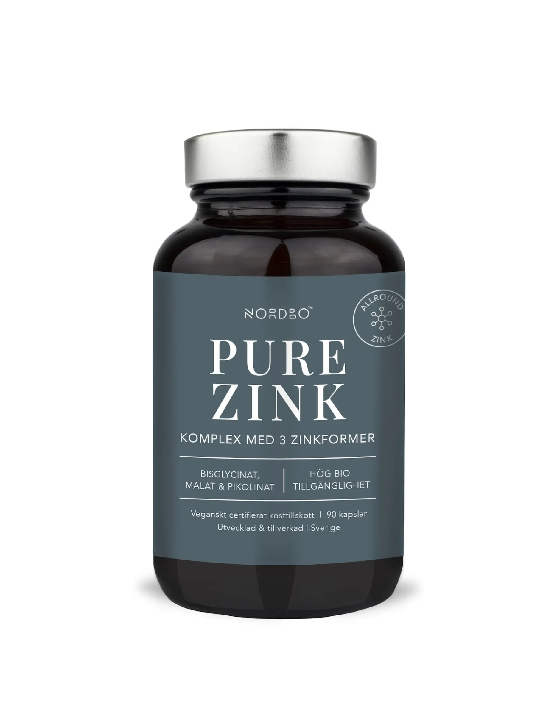 Nordbo Pure Zink 90 kapslar