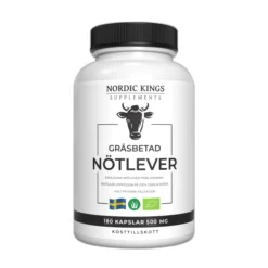 Nordic Kings Gräsbetad Nötlever EKO 180 kapslar