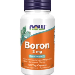 NOW Boron 3 mg 100 vegkapslar
