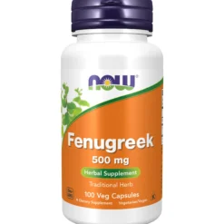 NOW Fenugreek 500 mg 100 vegkapslar