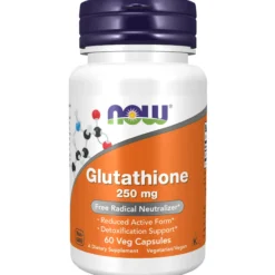NOW Glutathione 250mg 60 kapslar