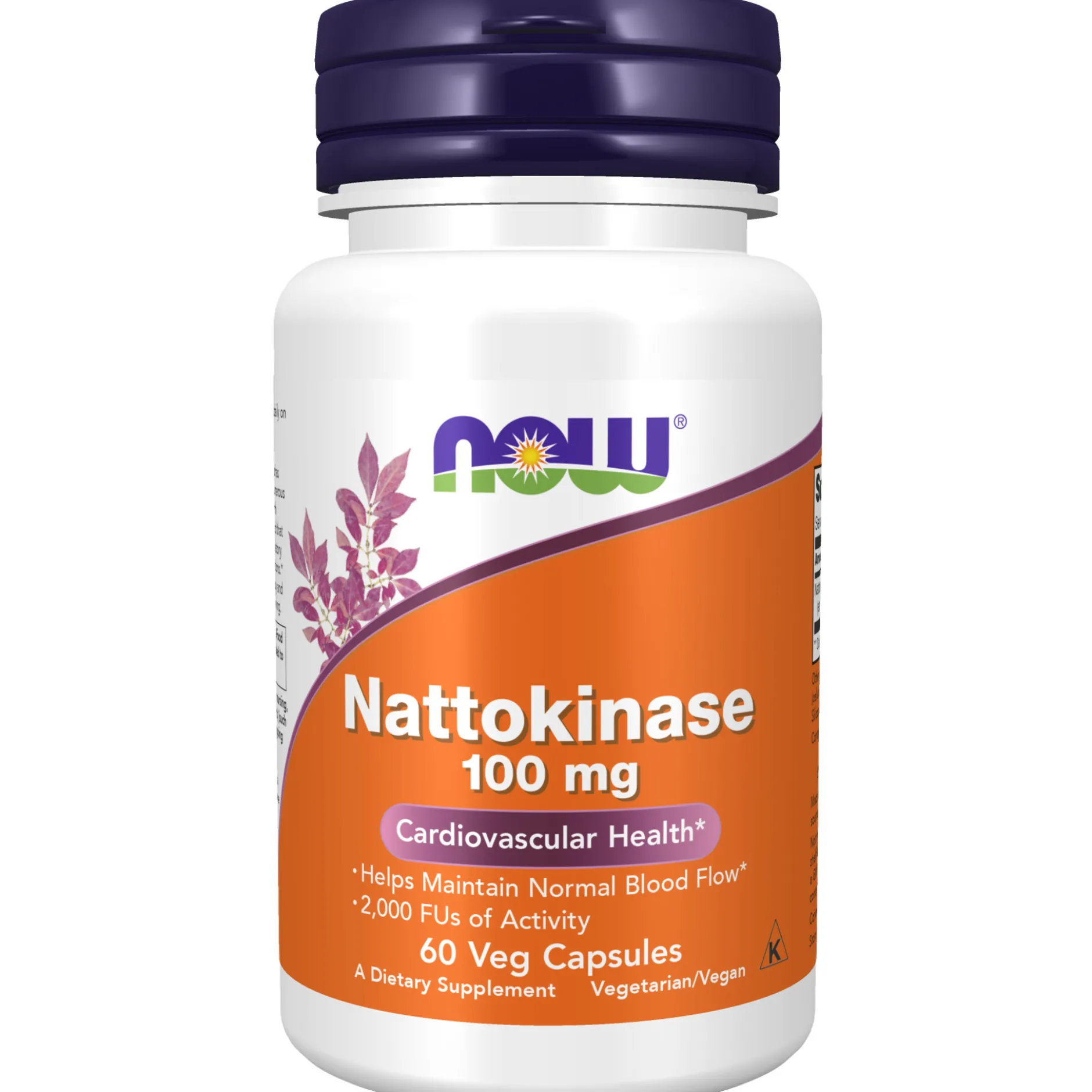 NOW Nattokinase 100 mg 60 kapslar