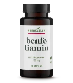 Närokällan Benfotiamin 150 mg 60 kapslar