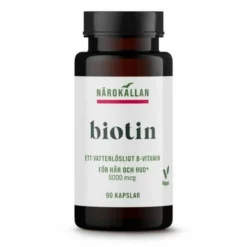 Närokällan Biotin 5000 mcg 90 kapslar