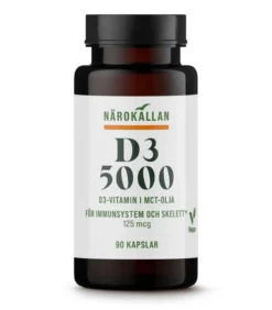 Närokällan D3 5000 Vegan 90 kapslar
