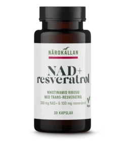 Närokällan NAD+ Resveratrol 30 kapslar