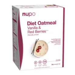 Nupo Diet Oatmeal Vanilj Röda bär 12 portioner