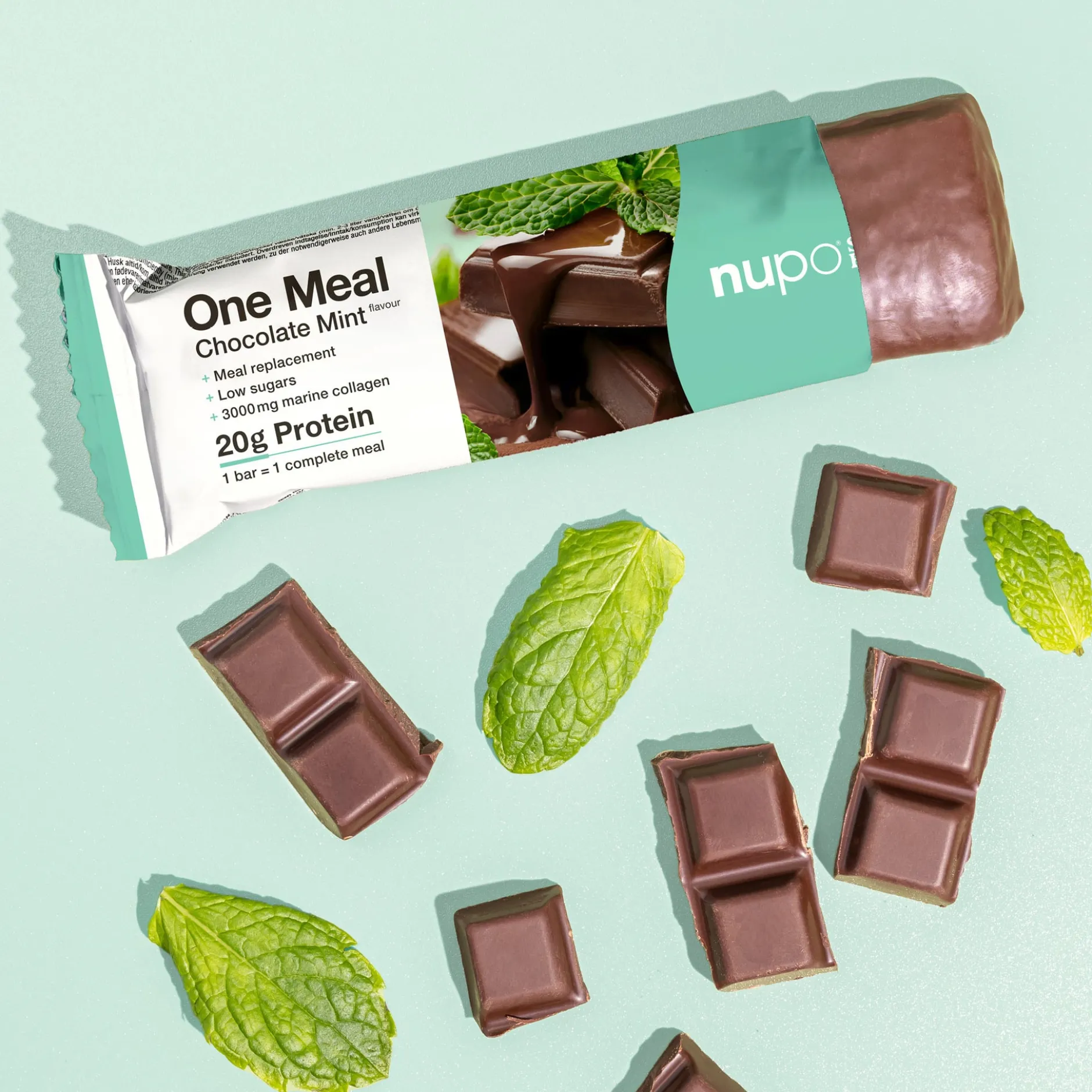 Nupo Meal Bar Chocolate/Mint 60g