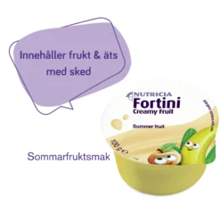 Nutricia Fortini Creamy Fruit Sommar 4 x 100 g