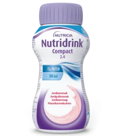 Nutridrink Compact Jordgubbsmak 4 x 125 ml