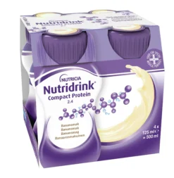 Nutridrink Compact Protein Banansmak 4 x 125 ml