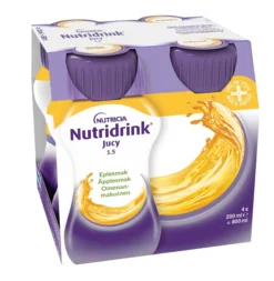 Nutridrink Jucy Äpplesmak 4 x 200 ml