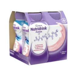 Nutridrink Protein Jordgubbsmak 4 x 200 ml