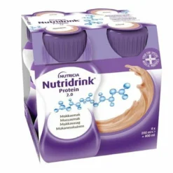 Nutridrink Protein 2.0 Moccasmak 4 x 200 ml