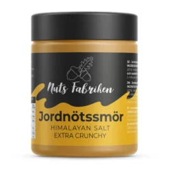 Nuts Fabriken Jordnötssmör Himalayan Salt Extra Crunchy1kg