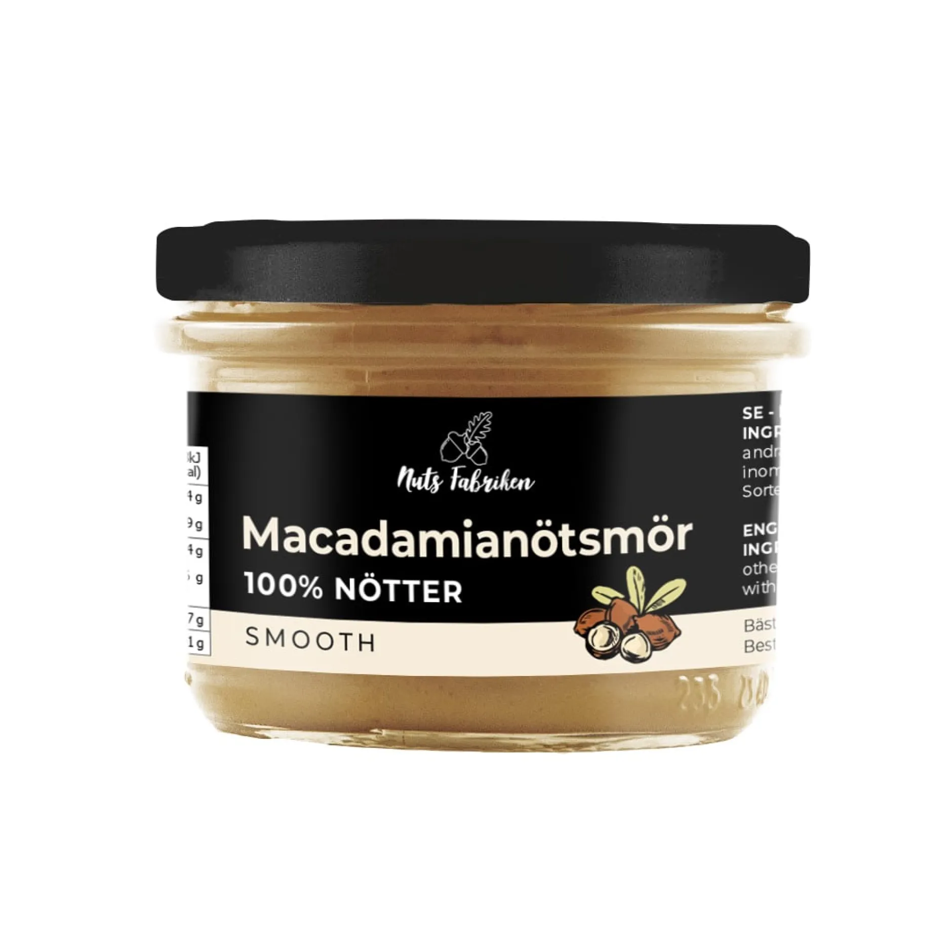 Nuts Fabriken Macadamiasmör 150g