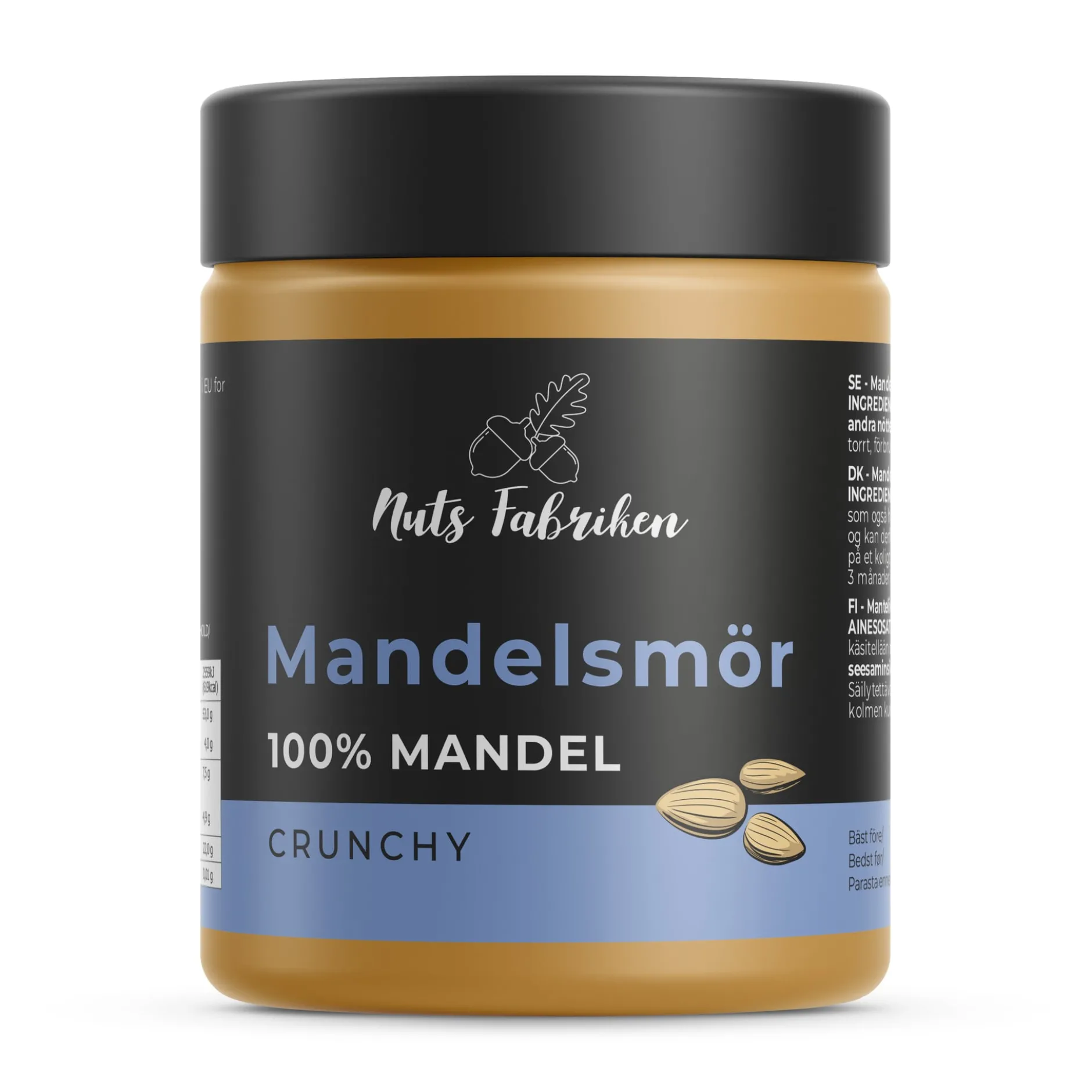 Nuts Fabriken Mandelsmör Crunchy 1 kg