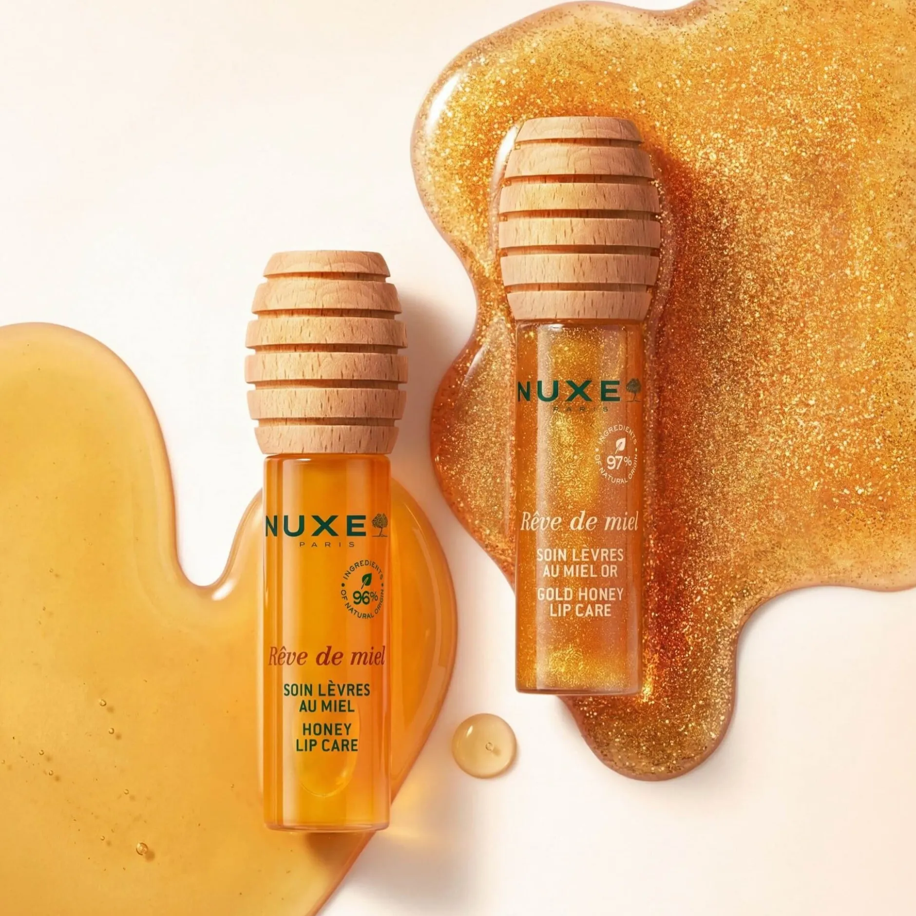 Nuxe Reve De Miel Honey Lip Fluid Gold 10 ml