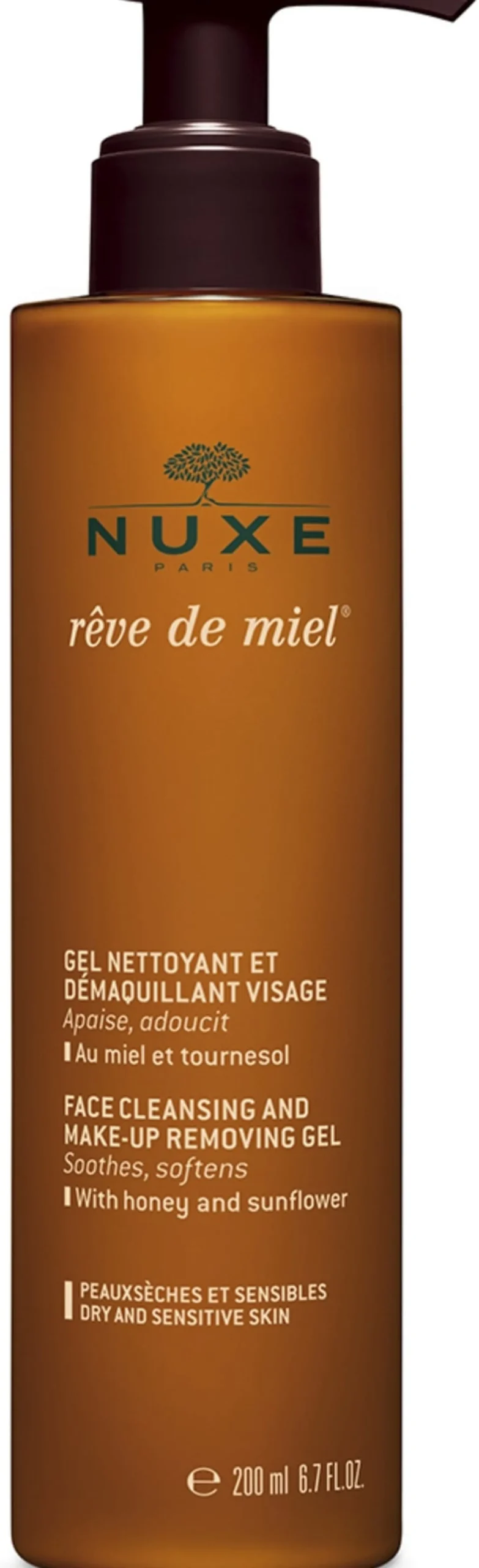NUXE Rêve de Miel Face Gentle Cleansing Gel 200 ml