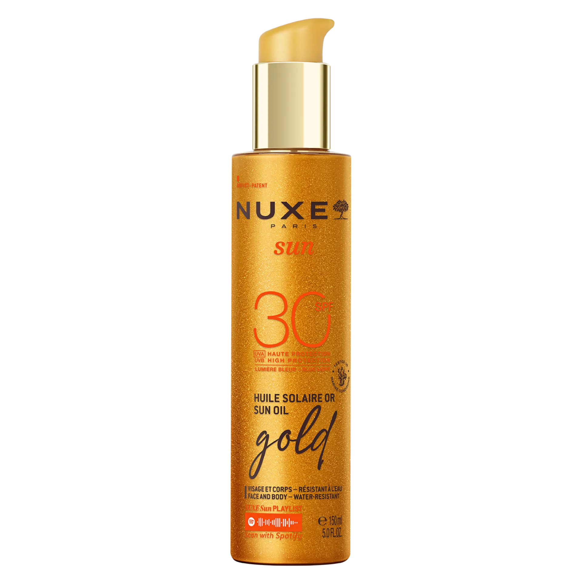 NUXE Sun Tanning Oil Gold SPF30 150 ml