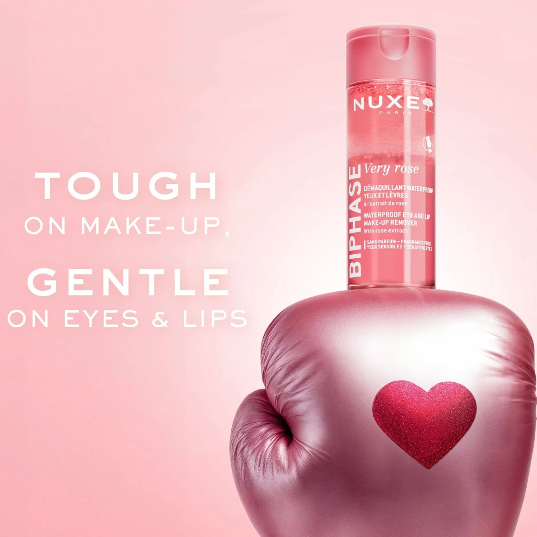 Nuxe Very Rose Biphase Makeup Remover 100 ml