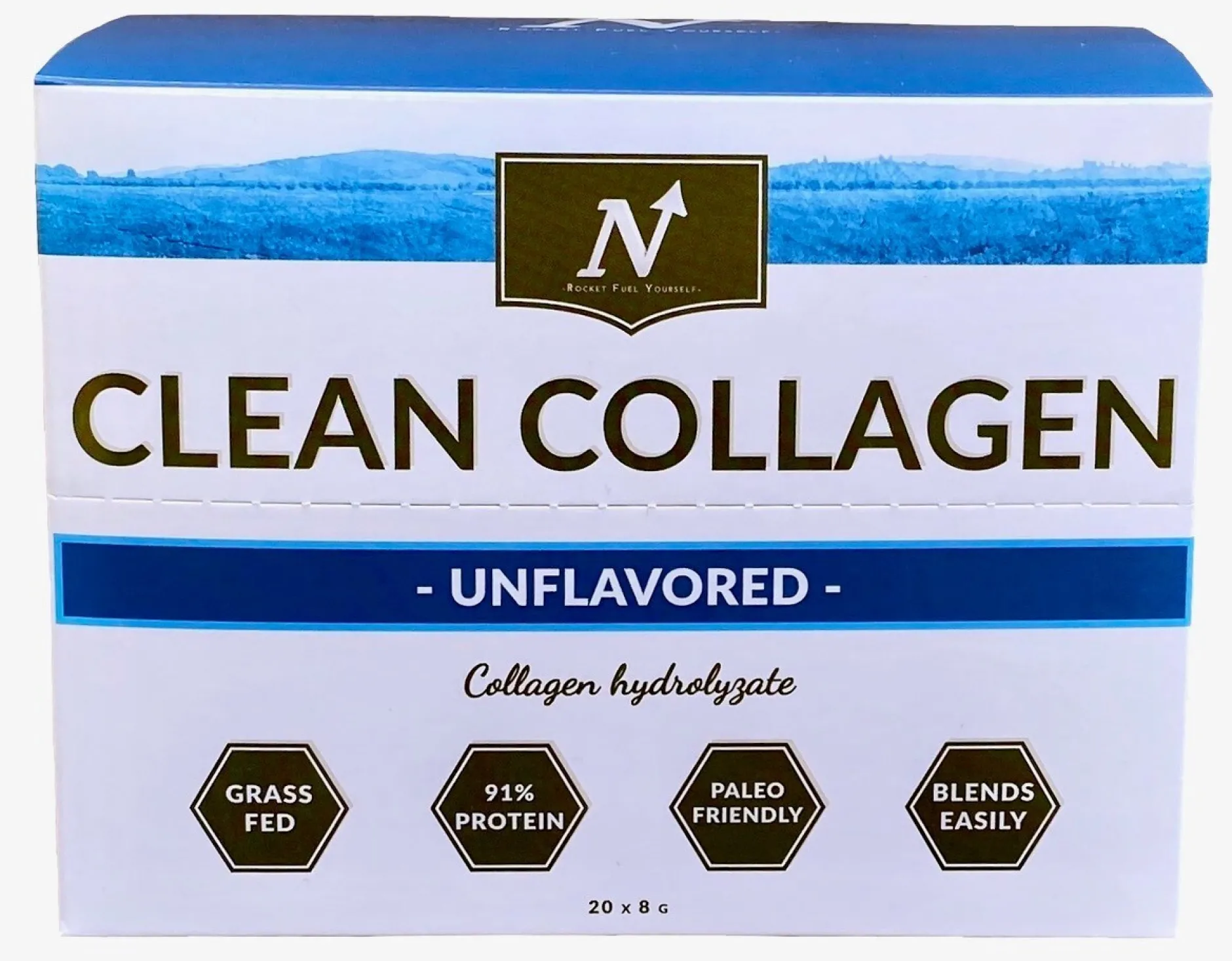 Nyttoteket Clean Collagen Stickpack 20x8 g