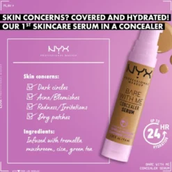 NYX Professional Makeup Bare With Me Concealer Serum 3 Vanilla 9,6 ml